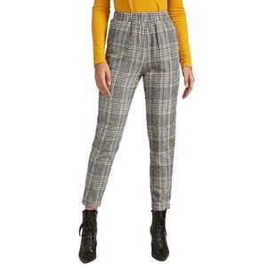 Pu Leather Drawstring Skinny Stacked 